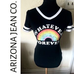 Arizona Jean Company Black Graphic Fitted Short Sleeve Pride Tee